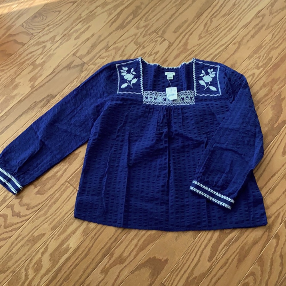 Beautiful Embroidery tunic top. New!